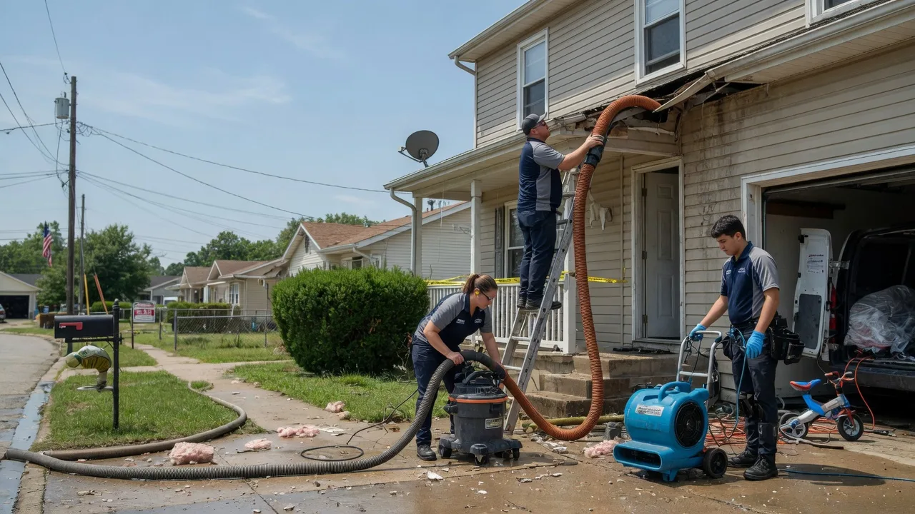 Water Damage Restoration in Worthville, KY near me